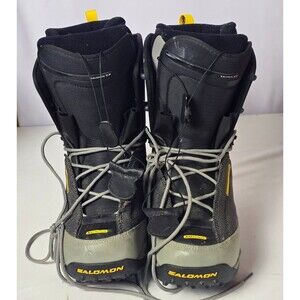 Salomon Symbio + Snowboard Boots - Men’s‎ Size 12, Black Sunshine, All-Mountain
